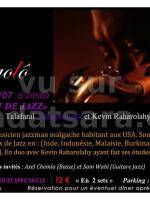 Kevin Raharolahy et Talafaral en concert à l'Angolô Paris Jazz