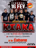 Kiaka‍ en concert Cabane Lounge Bar Karaoke Andavamamba‍