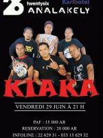 Kiaka en concert Karibotel Twenty Six 26