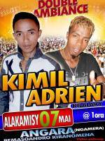 Kimil et Adrien en concert à Angara Bemasoandro Kiranomena