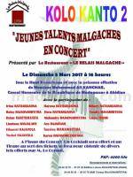 Kolo Kanto 2 Le Relais Malgache Abidjan‍  Jeunes talents malgaches en concert
