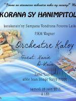 Karakarain'ny Sampana Vondrona Fototra Laika (VFL) FJKM Wagner.
Orkestra Kaloy
Guest : Nanie, D-La