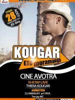 Kougar en concert à Moramanga Cine Avotra
