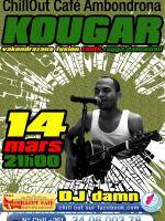 Kougar en concert au Chillout Café Ambondrona
