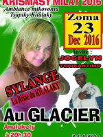 Krismasy milay avec Sylange‍ Le Glacier Analakely‍