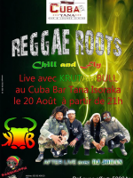 Krutambull - reggae roots au Cuba Bar Tana Isoraka