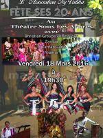 L'association Ny Valiha fête ses 20 ans au Théâtre Sous les arbres