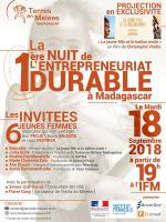 La 1ère nuit de l'entrepreunariat durable à Madagascar - IFM - Institut Français de Madagascar‍