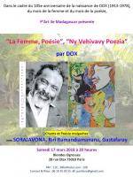 "La femme poésie" par Dox - Blondes Ogresses Montmartre Paris‍