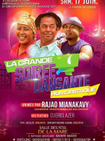 La grande soirée dansante humoristique animés par Rajao‍ mianakavy - Salle des fêtes de la Mare Saint Marie‍