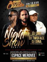 La nuit la plus chaude - Espace Merovee Saint Georges Les Baillargeaux‍ avec Dj Dina‍