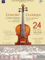 La chorale Fiderana accompagnée d'un ensemble musical - Concert Classique à l'Eglise de la Rédemp