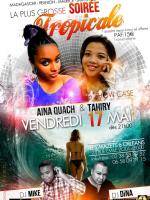 Avec Aina Quach, Tahiry
Dj Dina, D Mike
1 assiette repas Kreol offerte
Quelques de vidéos de Ain