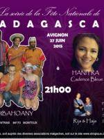 La soirée de la fête nationale de Madagascar à Avignon avec le Groupe Lambahoany, Hanitra et Stéphanie