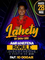 Lahety‍ - en show case Romule Ampanefena‍