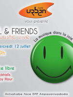 Lal & Friends‍ acoustic live au Urban Café Antsahabe‍