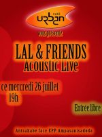 Lal & Friends‍ acoustic live au Urban Café Antsahabe‍