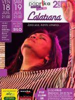 Lalatiana en Duo avec Silo en concert au Paprika