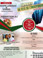 Lamako‍ & Voara‍ soirée de l'indépendance - Café Bar Restaurant de la gare Chars‍