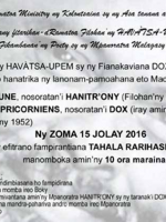 Lanonam-pamoahamboky Deux fois une, Chants capricorniens - Tahala Rarihasina