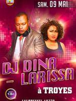 Larissa et Dj Dina à Troyes Laubressel