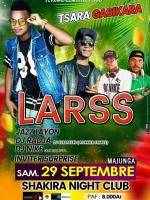 Larss en show case Shakira Night Club Mahajanga
