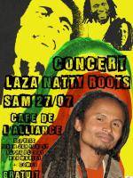 Laza Natty Roots en concert au Café de l'Alliance