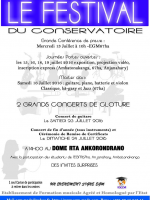 Le Festival du conservatoire - concert de fin d'année au Dome RTA Ankorondrano