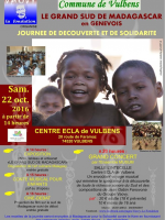 Le grand sud de Madagascar en Genevois - journée de découverte et de solidarité - Centre Ecla de Vulbens