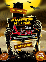 Le Labyrinthe de la peur - chez Akoor Digue‍ Halloween