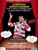 Le spectacle enfants c(H)oeurs à l'Alliance Française d'Antsirabe