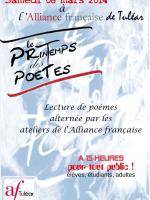 Le printemps des poetes à l'Alliance Française de Tuléar