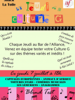 Les Jeudis de la culture - Alliance Française de Mahajanga