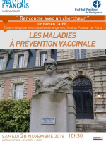 Les maladies à prévention vaccinale - rencontre avec un chercheur - IFM - Institut Français de Madagascar‍