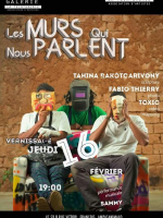Les murs qui nous parlent - exposition Is'Art Galerie‍