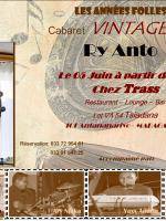 Les années folles cabaret vintage avec Ry Anto chez Trass