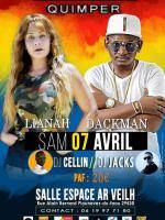 Lianah & Dackman en show case Espace Ar Veilh