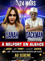 Lianah‍ & Dackman‍ en show case Sebene Belfort