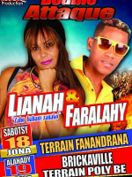 Lianah & Faralahy en concert au Terrain Fanandrana