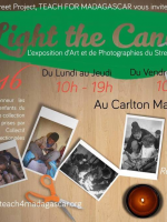 Light the Candies - Expo d'Art et de photographies du Street Project 2016 - Carlton Madagascar‍