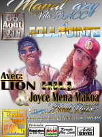 Lion Hill & Joyce Mena Makoa - Manal'azy vita Bacc au Black Rivers Foulpointe