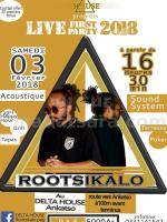 Live first party 2018 avec Rootsikalo Delta House Ankatso