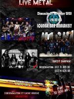 live metal La Casa Lounge Bar Analakely avec Spirity, Magma, The Hornstone