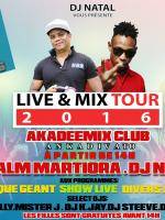 Live & Mix tour 2016 avec Malm Martiora et Dj natal au Akadeemix Club Ankadivato
