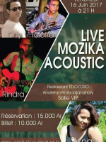 Live mozika acoustic avec Ony Rakotomalala‍ , Tolotra‍ & Rindra‍ & Asnah‍ - Restaurant Telozoro‍