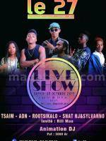Live show avec Tsaim, ADN‍ , Rootsikalo‍ , Snat NJ, Sylvanno, Rill Mau - Le 27