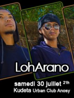 LOharano en concert au Kudeta Urban Club Anosy