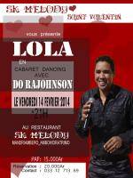 Lola et Do Rajohnson en cabaret Dancing au SK Melody