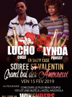 Lucho‍ & Lynda Poussy‍ - soirée St Valentin - Wikender's‍