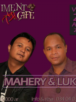 Luk‍ & Mahery‍ en cabaret - Piment Café Behoririka‍